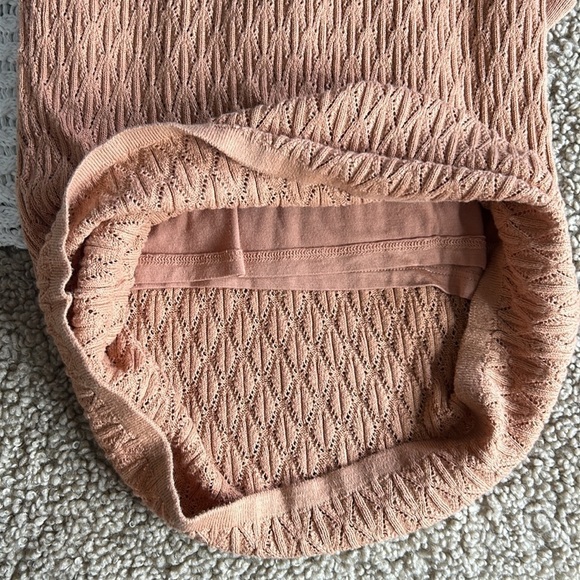 House of Harlow 1960 • crochet high neck bodycon sleeveless midi dress - Picture 8 of 11